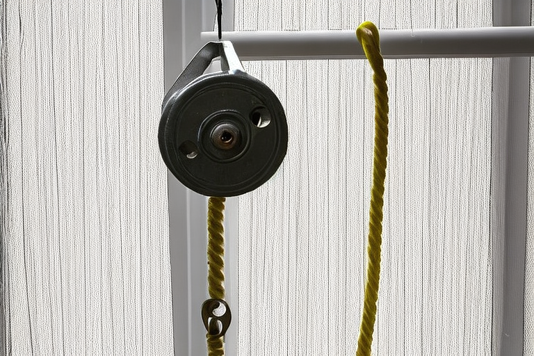 How to Fix a Curtain Pulley System 