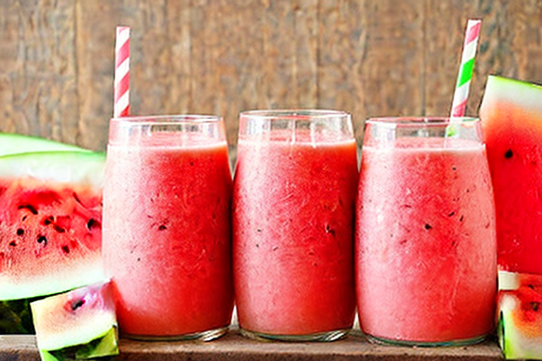 Watermelon Smoothie Recipe for Kids